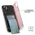 Versatile Flip Phone Case For Iphone 15 - 3-In-1 Design