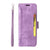 For Samsung Galaxy Z Fold4 5G Leather Dual Buckle Phone Case - Purple