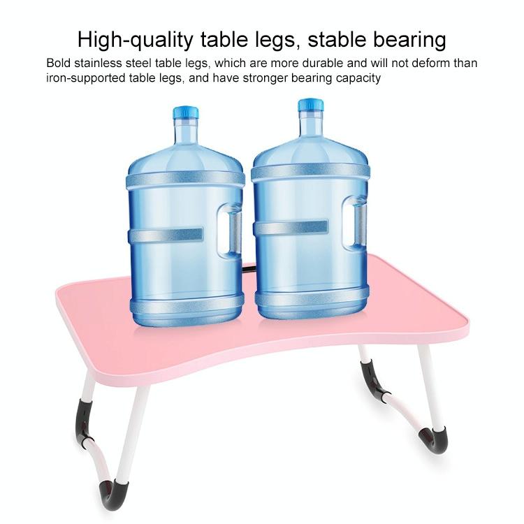 Adjustable Folding Laptop Desk with Non-slip W-shaped Legs - Portable and Compact - Hcb5116E