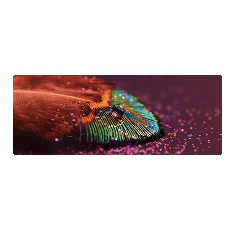 Spacious Mouse Pad For Desk - 5 Meteor Rain