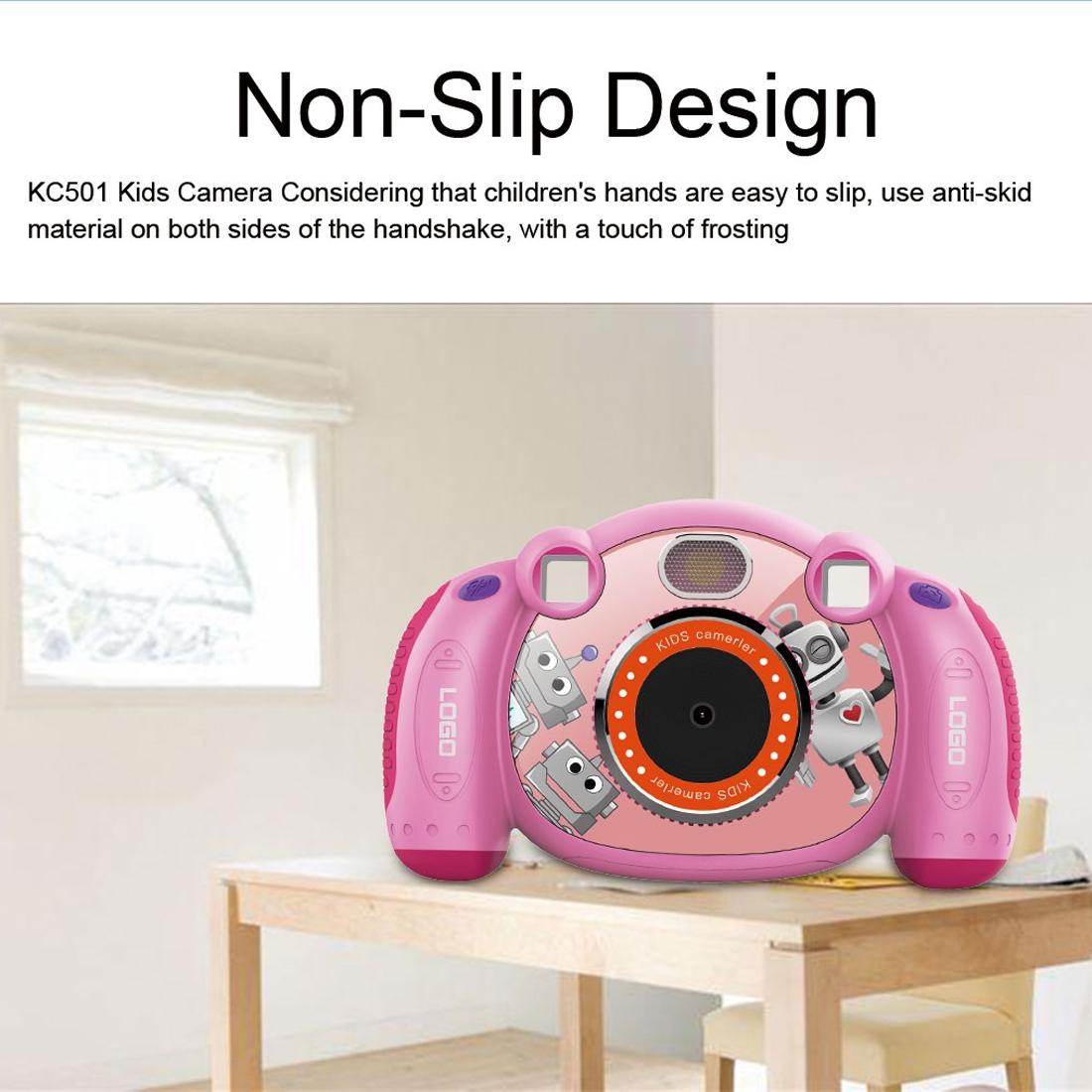 2.0 Inch Hd Screen Digital Children Camera - Pink 3mp