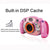 2.0 Inch Hd Screen Digital Children Camera - Pink 3mp
