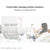 Intelligent Air Wave Pressure Massager Single Hand Pink
