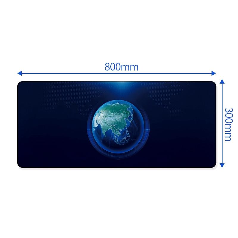 Large Anti Skid Gaming Mouse Pad 800 X 300Mm Earth - Kb7660F