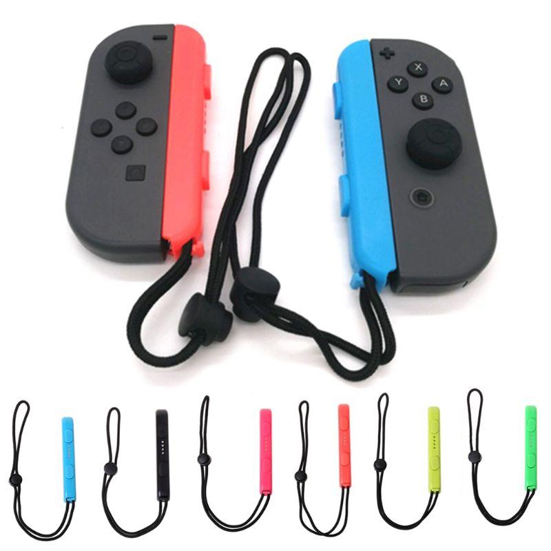 Joy Con Wrist Lanyard Pair for Nintendo Switch Gaming - Pink