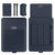 11 / 12 Inch 4-in-1 Computer Bracket Liner and Storage Bag - Dark Blue
