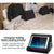 Versatile Laptop Rest Cushion with Cooling Pad - Grey