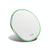 15W Round Wireless Charger Fast Charge - Mirror White