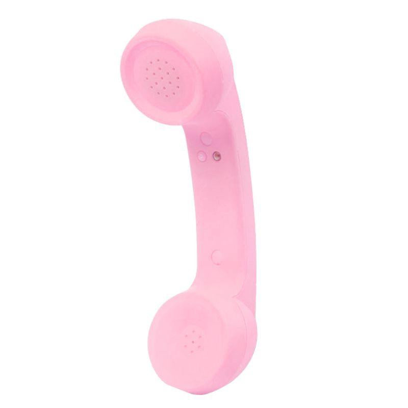 Retro Bluetooth Wireless Microphone for Mobile Phones - Pink