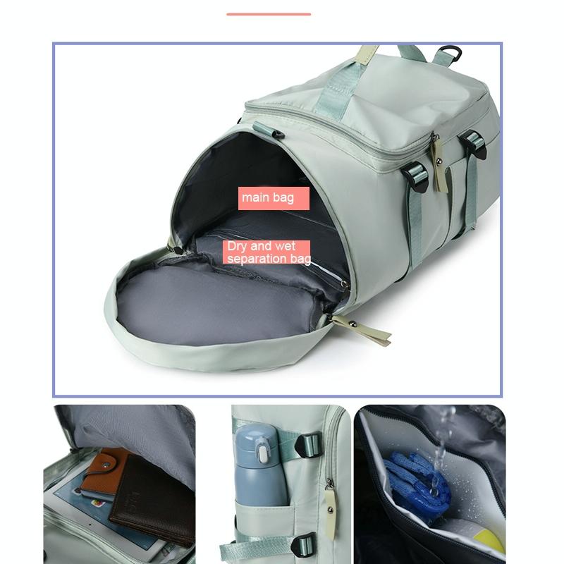 Sports Travel Backpack - Compact and Durable - Green