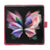 For Samsung Galaxy Z Fold4 5G Magnetic Rhombus Texture Case - Red