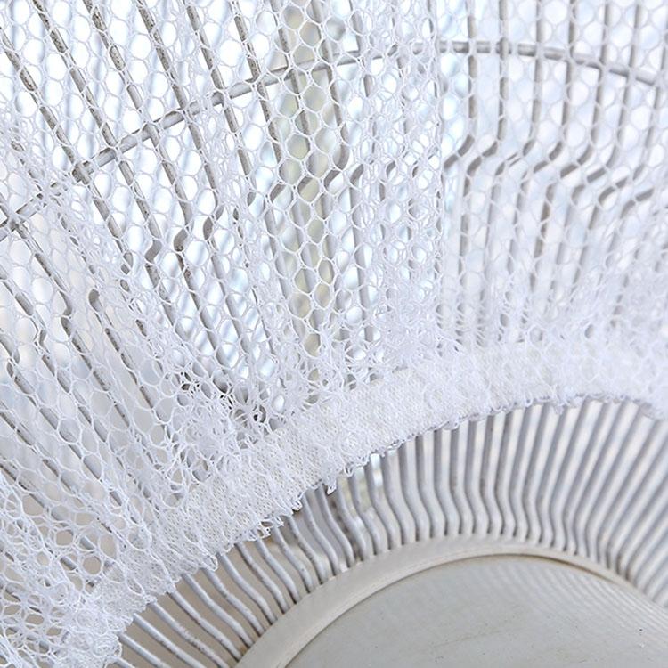 Electric Fan Safety Net Cover - Anti-pinch Dustproof - Light Pink