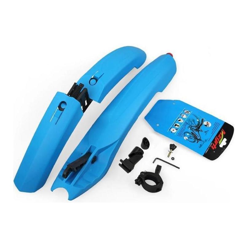 26 Quick Release Led Bike Fender Riding Accessory - Gray