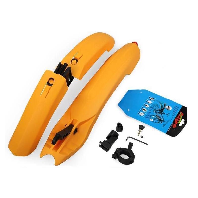 26 Quick Release Led Bike Fender Riding Accessory - Gray