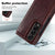 For Samsung Galaxy Z Fold4 5G Full Coverage Double Buckle Phone Case - Red