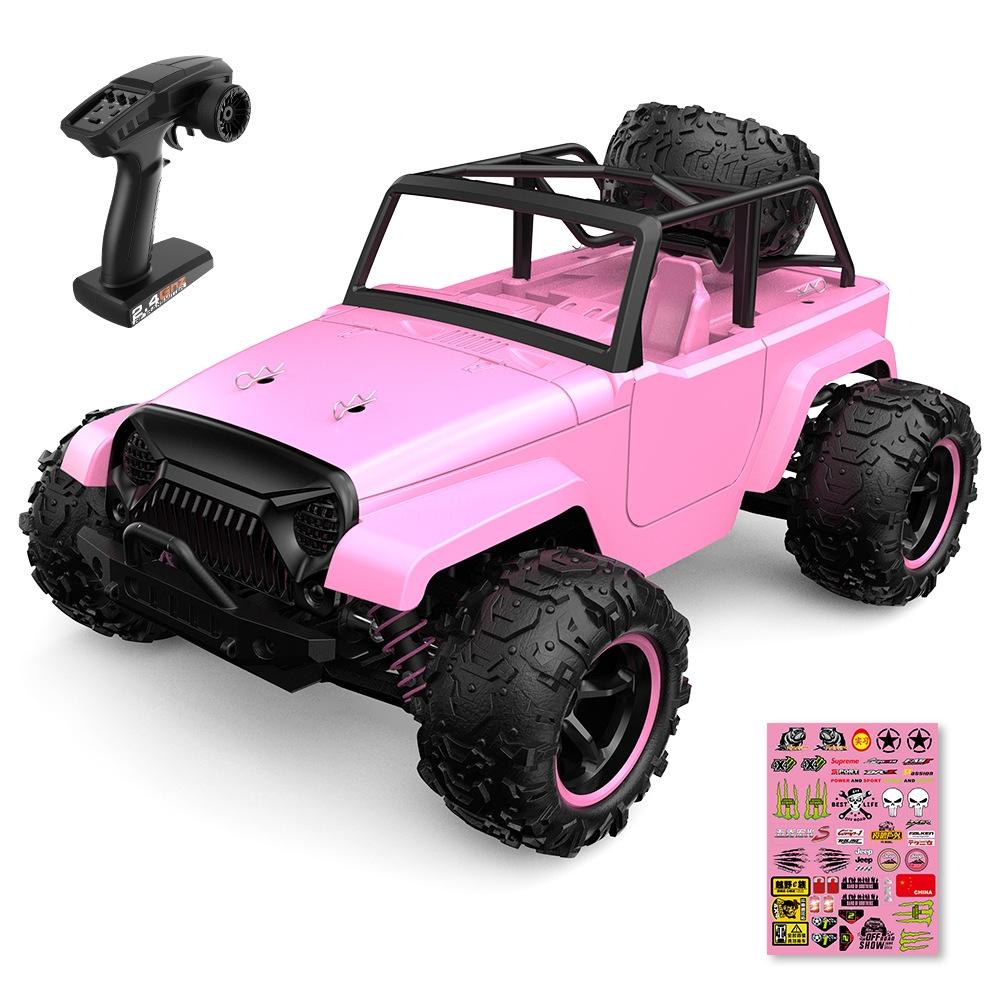 High Speed 4wd Rc Car - 1 18 Scale - Pink