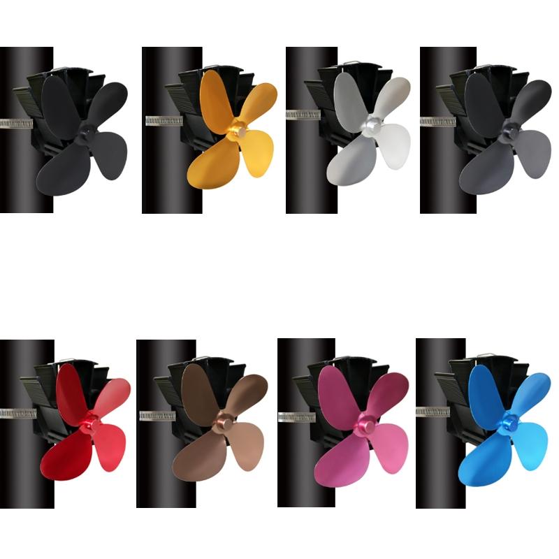 Thermodynamic Wall Mounted Fireplace Fan - no Magnets - Bronze