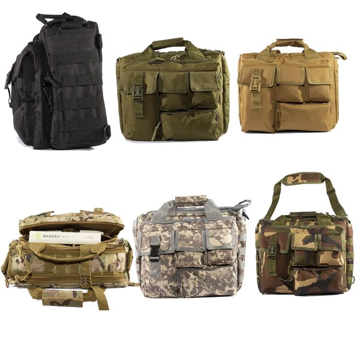 Waterproof Outdoor Messenger Bag For Sports & Cycling - Jungle Camouflage