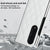 For Samsung Galaxy Z Fold4 5G Foldable Microfiber Phone Case - Rhombic Design - White