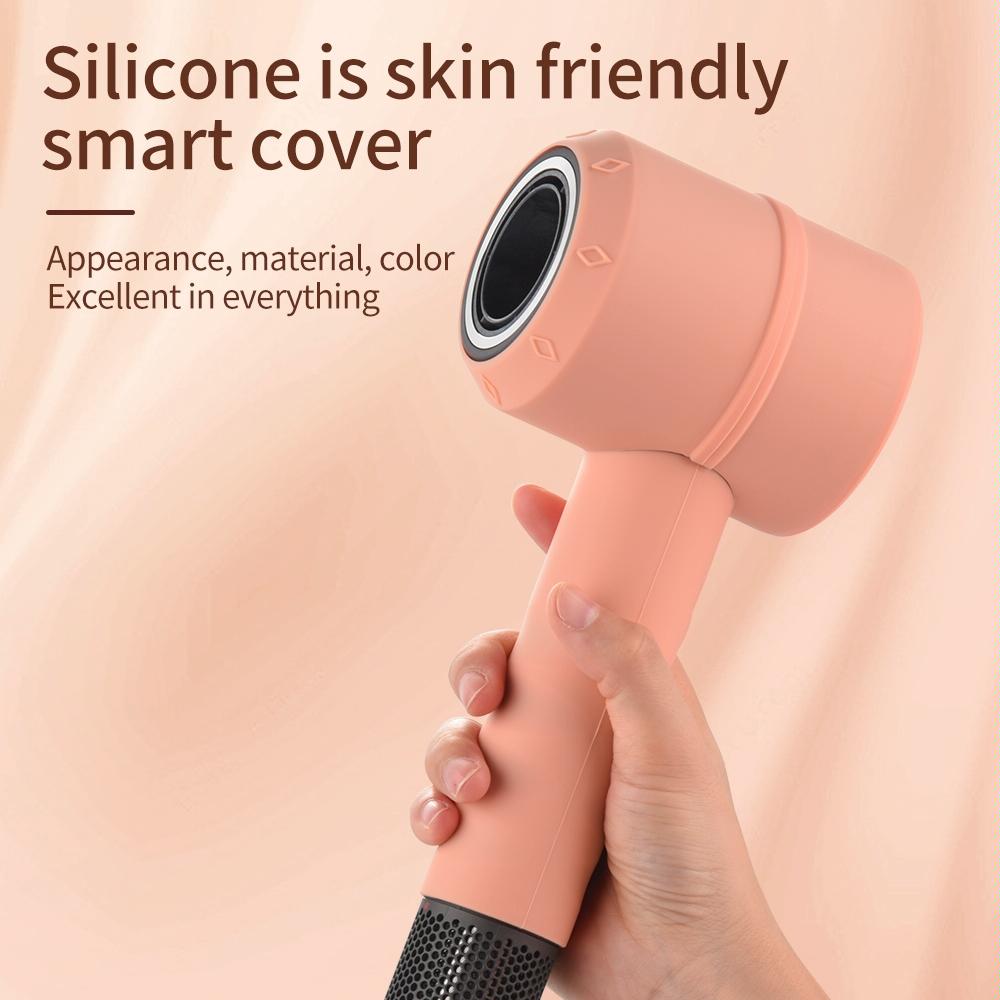 Shockproof Silicone Case For Dyson Hair Dryer - Sky Blue