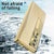For Samsung Galaxy Z Fold4 5G Shockproof Magnetic Litchi Pattern Phone Case - Champagne Gold