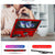 For Samsung Galaxy z Fold4 5G Tpu & Pc Shockproof Phone Case - Red