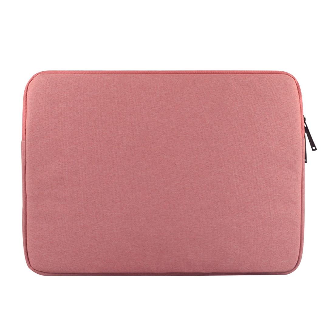 Universal 13 Inch Oxford Cloth Laptop Tablet Bag - Soft and Wearable - Pink