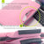 Portable Air Permeable Handheld Sleeve For Macbook Air / Pro And Laptops - 38X27.5X3.5Cm 15.4 Inch - Pink