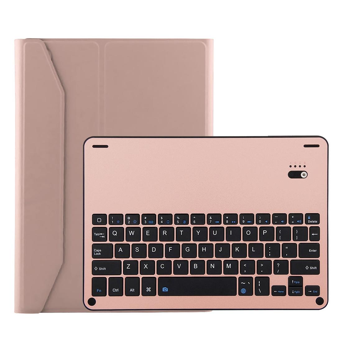 Bluetooth Keyboard &amp; Leather Tablet Case For Ipad Air / Pro 9.7 - Detachable Water Repellent Magnetic 3-Gear Angle - Pink