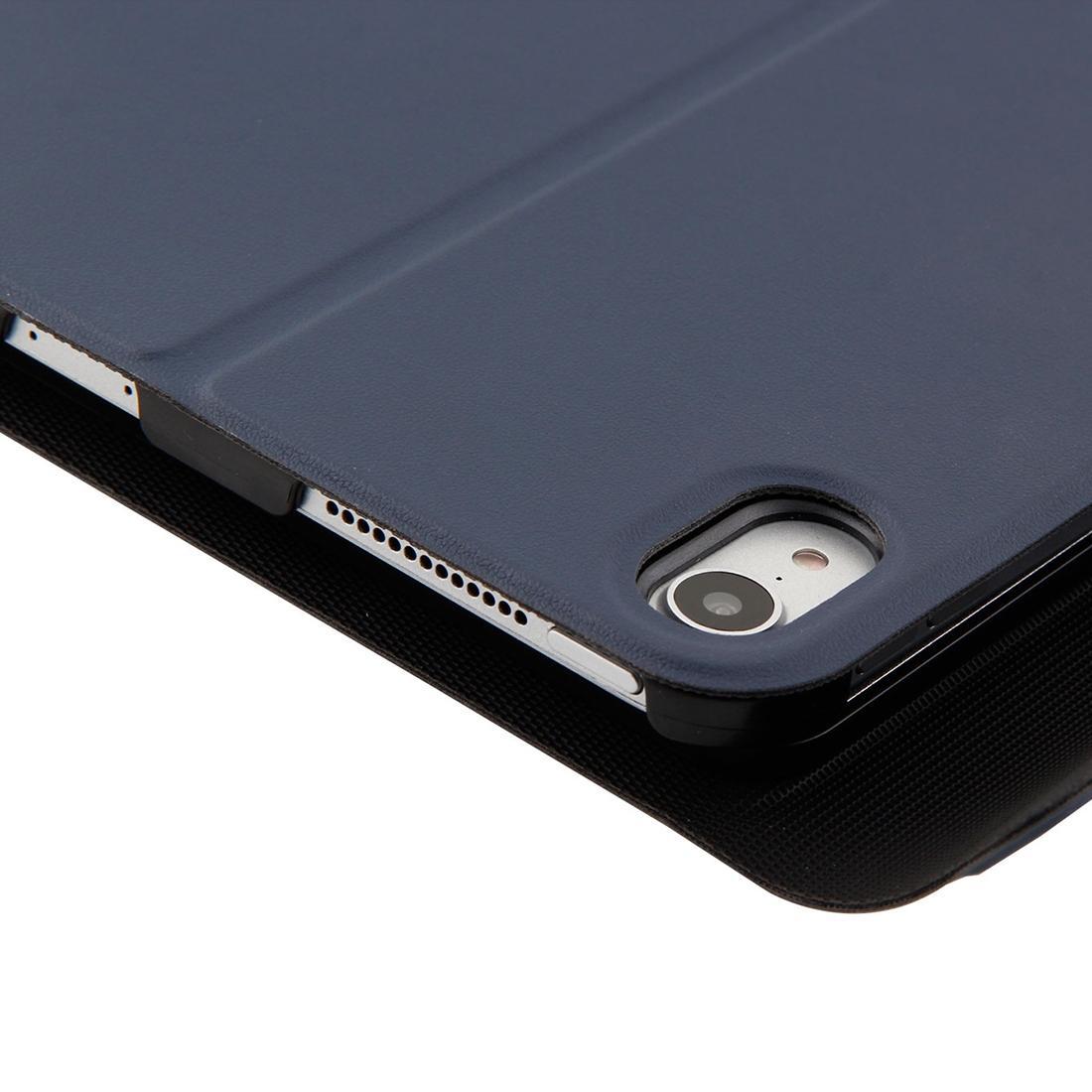 Bluetooth Keyboard & Leather Tablet Case For Ipad Pro 11 2018 - Detachable Aluminum Three-Gear Magnetic Sleep Function - Pink