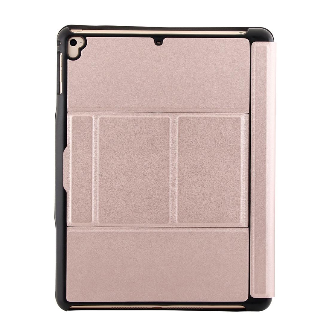 Bluetooth Keyboard & Leather Tablet Case For Ipad Air / Pro 9.7 - Detachable Ultra-Thin Multi-Angle Backlit - Pink
