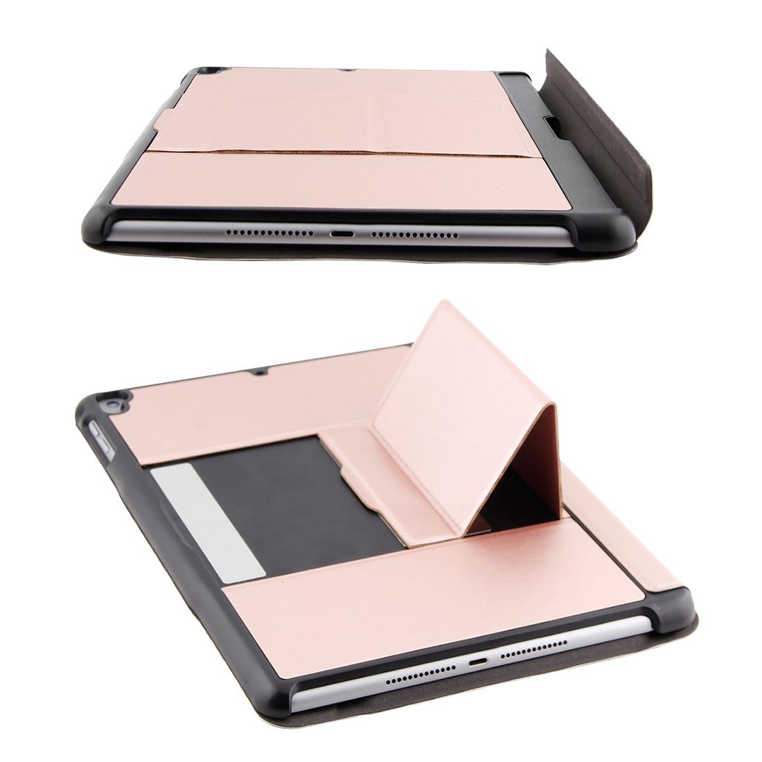 Bluetooth Keyboard & Leather Tablet Case For Ipad Air / Pro 9.7 - Detachable Ultra-Thin Multi-Angle Backlit - Pink