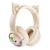 Wireless Cat Ear Bluetooth Headset Usb-C - Pink