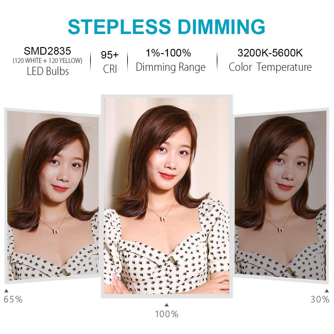 16cm Usb Led Ring Light with Tripod and 3 Modes - Pink