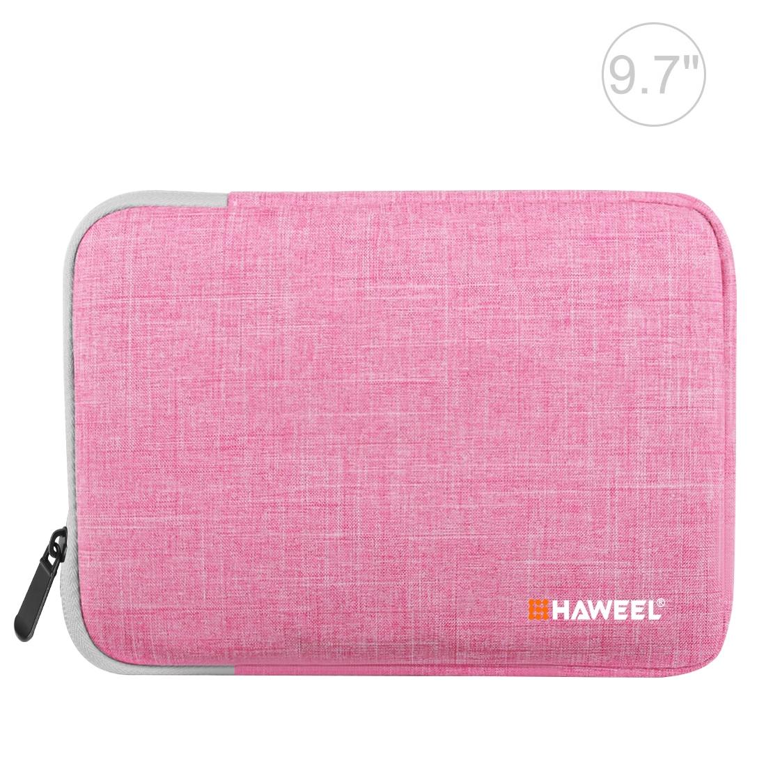 Zipper Sleeve Briefcase for Ipad Pro 9.7 and Other Tablets - Pink