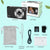 Full Hd 1080p Digital Camera with 44mp 16x Zoom - 2.4 Inch Screen for Children - Pink