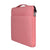 Stylish Laptop Handbag For Macbook & More - Polyester & Nylon - Pink