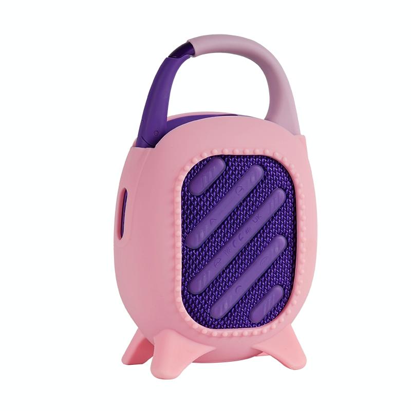 Soft Silicone Protective Case for Jbl Clip 5 Portable Speaker - Purple