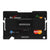 Multi Function Aluminum Card Holder For Men & Women Elastic Band Wallet - Light Coffee