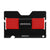Multi Function Aluminum Card Holder For Men & Women Elastic Band Wallet - Light Coffee