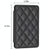 Rhombus Pattern Card Bag Back Sticker For Mobile Phones - Purple