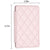 Rhombus Pattern Card Bag Back Sticker For Mobile Phones - Purple