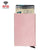 Metal Rfid Card Holder Wallet - Compact Design - Rose Gold