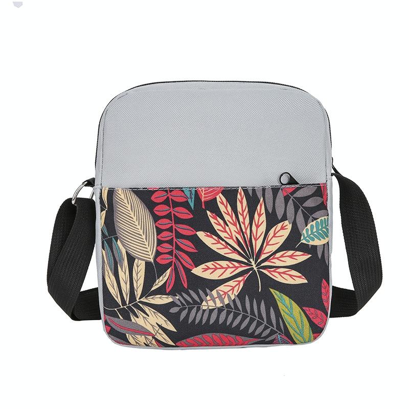 Versatile Student Backpack with Usb Port - College Style - Leaf Black