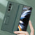 For Samsung Galaxy Z Fold4 5G Foldable Magnetic Hinged Case - Deep Sea Green