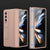 For Samsung Galaxy Z Fold4 5G Foldable Magnetic Hinged Case - Deep Sea Green
