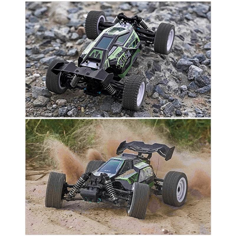Green 1 16 2.4g Rc Off-road Racing Car Toy - Electric 4wd