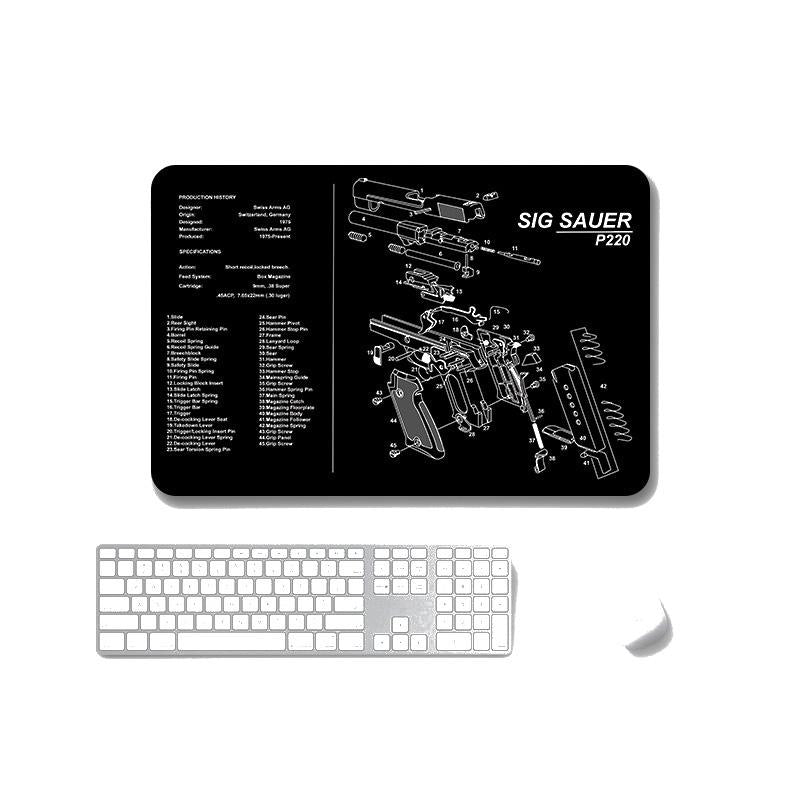 2 Pack Non Slip Gaming Mouse Pad 3Mm Thick - Sps-Sigp220