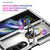 For Samsung Galaxy z Fold4 5G Tpu & Pc Shockproof Phone Case - Black