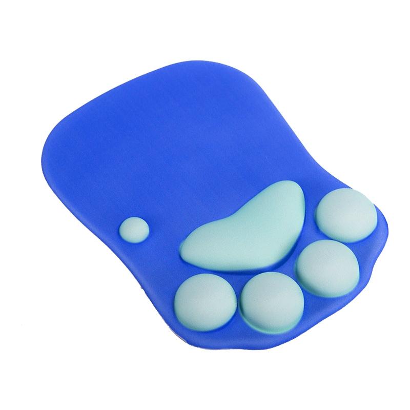 Soft Non Slip Cat Claw Mouse Pad - Green
